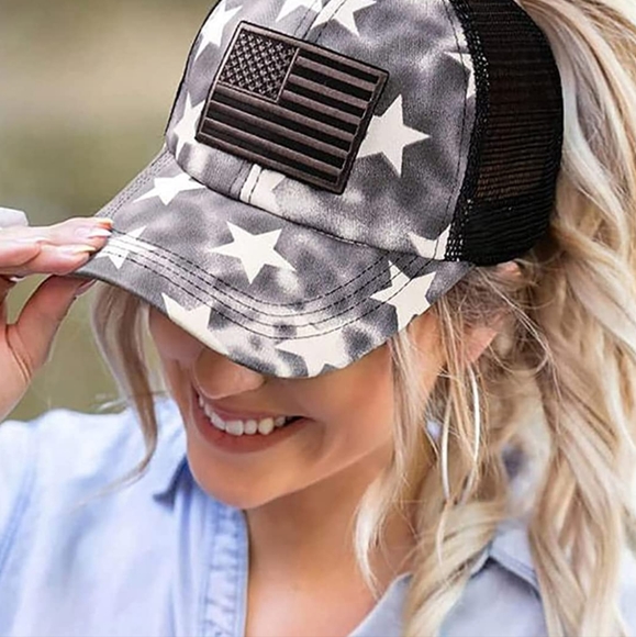 Reverse tie-dye baseball cap - Picture 5 of 9